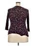 Downeast Black 3/4 Sleeve Top Size XXL (estimated) - photo 2