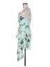Elliatt Floral Teal Cocktail Dress Size M - photo 5