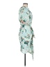 Elliatt Floral Teal Cocktail Dress Size M - photo 4