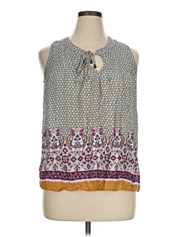 Jane and Delancey Sleeveless Blouse (view 1)