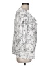 Christopher & Banks 100% Rayon Silver 3/4 Sleeve Blouse Size L - photo 4