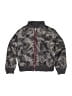Unbranded 100% Polyester Camo Gray Track Jacket Size 6 - photo 1