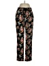 Markus Lupfer 100% Silk Floral Black Silk Pants Size S - photo 1