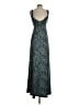 BCBGMAXAZRIA Paisley Teal Cocktail Dress Size S - photo 2