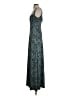 BCBGMAXAZRIA Paisley Teal Cocktail Dress Size S - photo 5