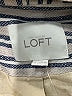 Ann Taylor LOFT Stripes Gray Blazer Size 6 - photo 3