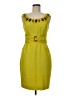 Kay Unger Yellow Cocktail Dress Size 6 - photo 1