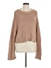 Double Zero Solid Tan Pullover Sweater Size M - photo 1