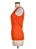 Bill Blass 100% Rayon Orange Sleeveless Top Size M - photo 5