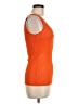 Bill Blass 100% Rayon Orange Sleeveless Top Size M - photo 4