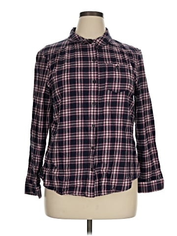 Christopher & Banks Long Sleeve Button-Down Shirt (view 1)