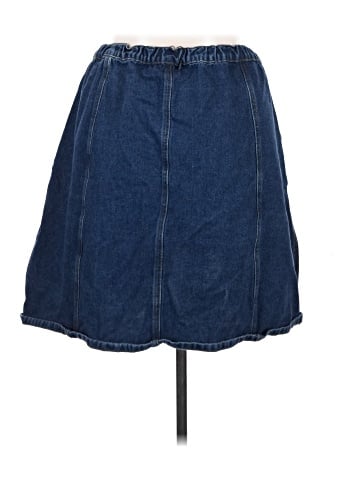 Allegra K Denim Skirt (view 2)