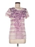 White Stag 100% Polyester Purple Short Sleeve Top Size M - photo 1