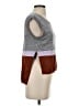 Free People Color Block Gray Sweater Vest Size S - photo 4