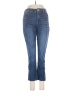 Wit & Wisdom Chevron-herringbone Blue Jeans Size 4 - photo 1