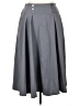 Belle Poque Solid Gray Formal Skirt Size XL - photo 1