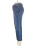 Wit & Wisdom Chevron-herringbone Blue Jeans Size 4 - photo 5