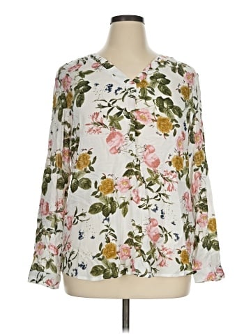 Brina & Em Long Sleeve Blouse (view 1)