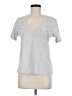 Express 100% Cotton Silver Short Sleeve T-Shirt Size M - photo 1