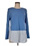 J.Jill Blue Long Sleeve Top Size M - photo 1