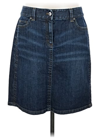 Ann Taylor Denim Skirt (view 1)