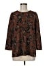 TanJay Brown Long Sleeve Blouse One size - photo 1