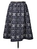 Halogen 100% Polyester Argyle Blue Casual Skirt Size 10 - photo 1