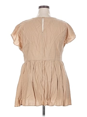 City Chic Short Sleeve Blouse (view 2)