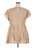 City Chic Tan Short Sleeve Blouse Size 18 Plus (M) - photo 2