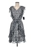Tommy Hilfiger 100% Polyester Silver Cocktail Dress Size 8 - photo 1