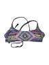 Xhilaration Print Blue Purple Swimsuit Top Size S - photo 1