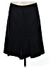 Petite Sophisticate Solid Black Wool Skirt Size 8 - photo 1
