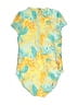 Art Class Tropical Yellow One Piece Swimsuit Size 7 - 8 - photo 2