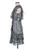 Tommy Hilfiger 100% Polyester Silver Cocktail Dress Size 8 - photo 5