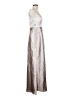 Birdy Grey 100% Polyester Metallic Silver Cocktail Dress Size S - photo 4