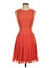BCBGMAXAZRIA 100% Polyester Orange Cocktail Dress Size 2 - photo 1