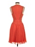 BCBGMAXAZRIA 100% Polyester Orange Cocktail Dress Size 2 - photo 2