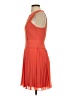 BCBGMAXAZRIA 100% Polyester Orange Cocktail Dress Size 2 - photo 5