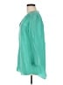 Amanda Uprichard Teal 3/4 Sleeve Blouse Size M - photo 5