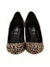DKNY Animal Print Gold Heels Size 8 1/2 - photo 2