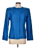 Carlisle 100% Silk Blue Silk Blazer Size 10 - photo 1