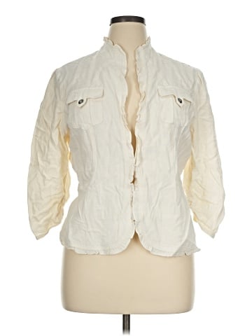 Peck & Peck 3/4 Sleeve Button-Down Shirt (view 1)