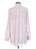 Gibson Stripes Pink Long Sleeve Blouse Size M - photo 2