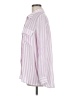 Gibson Stripes Pink Long Sleeve Blouse Size M - photo 5