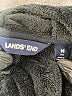 Lands' End 100% Polyester Black Zip Up Hoodie Size 5 - 6 - photo 3