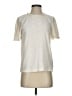 Hinge Ivory Short Sleeve Top Size S - photo 1