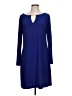 Vince Camuto Solid Blue Casual Dress Size 12 - photo 1