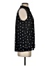 Ann Taylor Black Sleeveless Button-Down Shirt Size S - photo 4