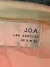 JOA 100% Polyester Ivory Jacket Size L - photo 6