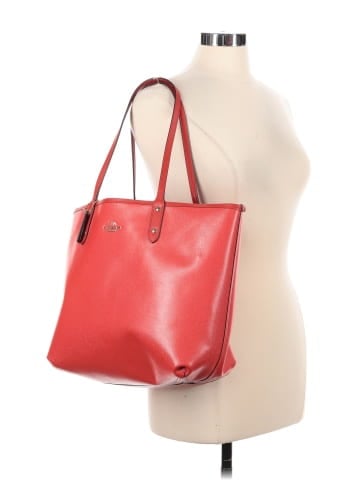 Coach Reversible Leather Tote (view 2)